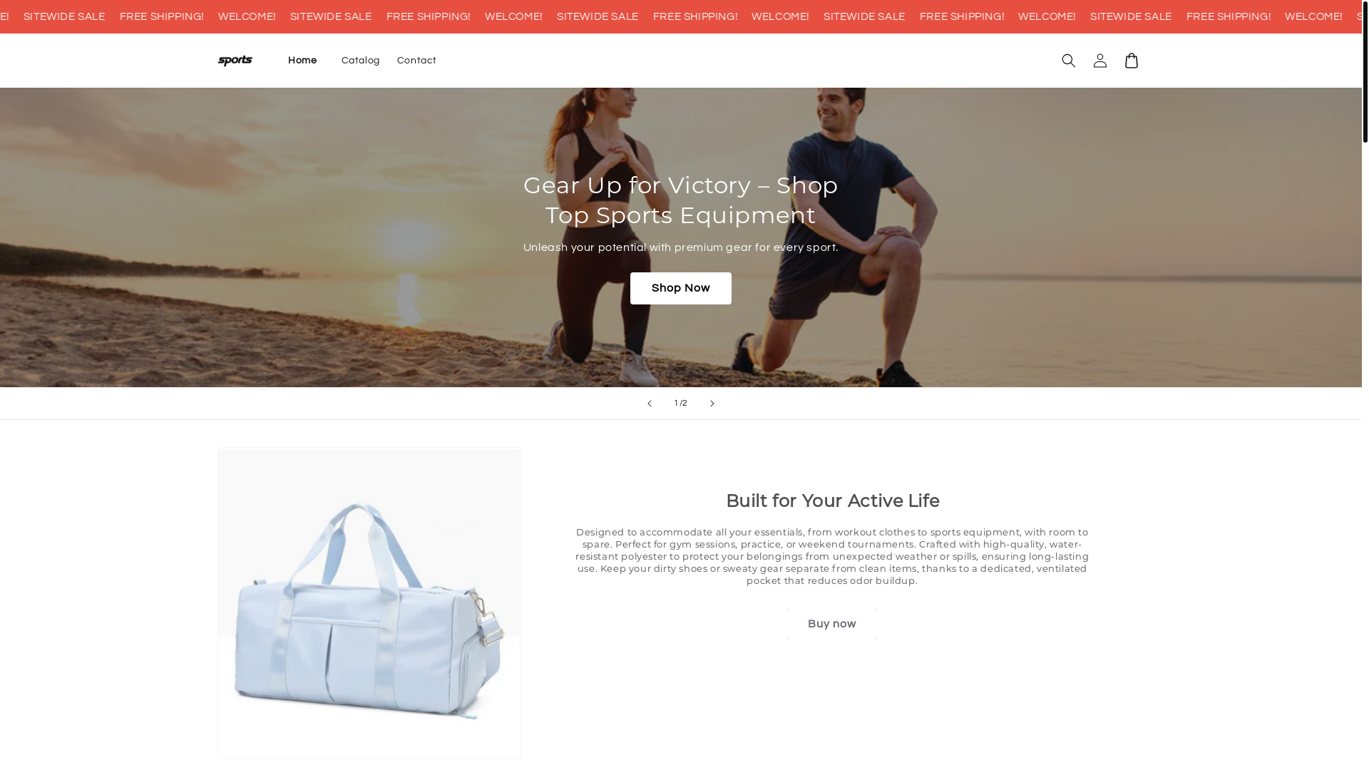 website screenshot of https://mateinaction.store/