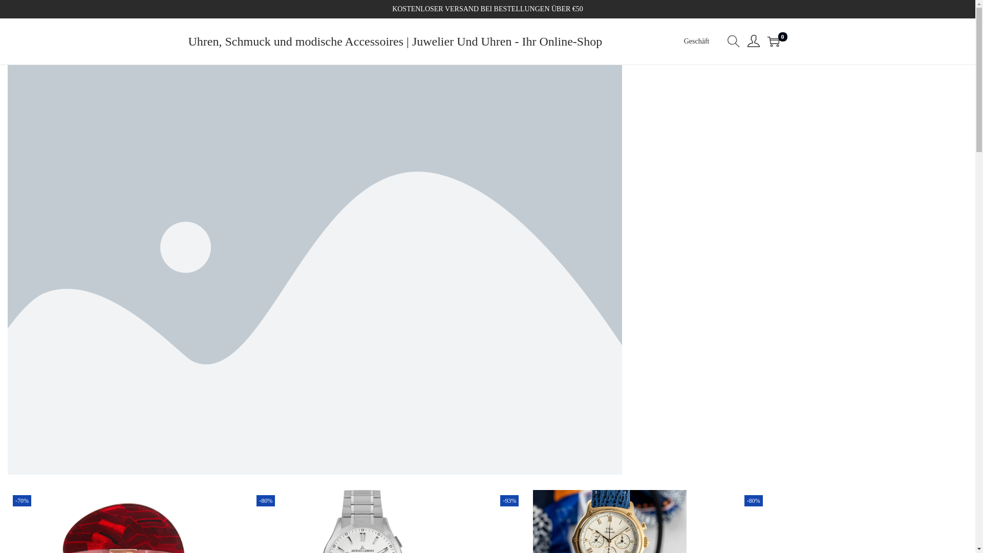 website screenshot of https://juwelierunduhren.com/