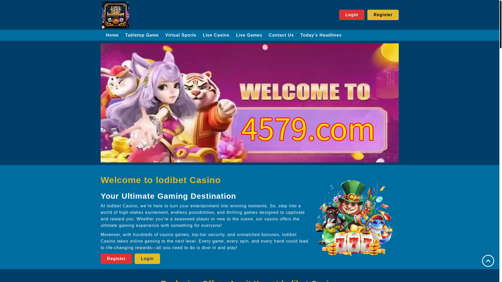 website screenshot of https://lodibetlivegames.com/