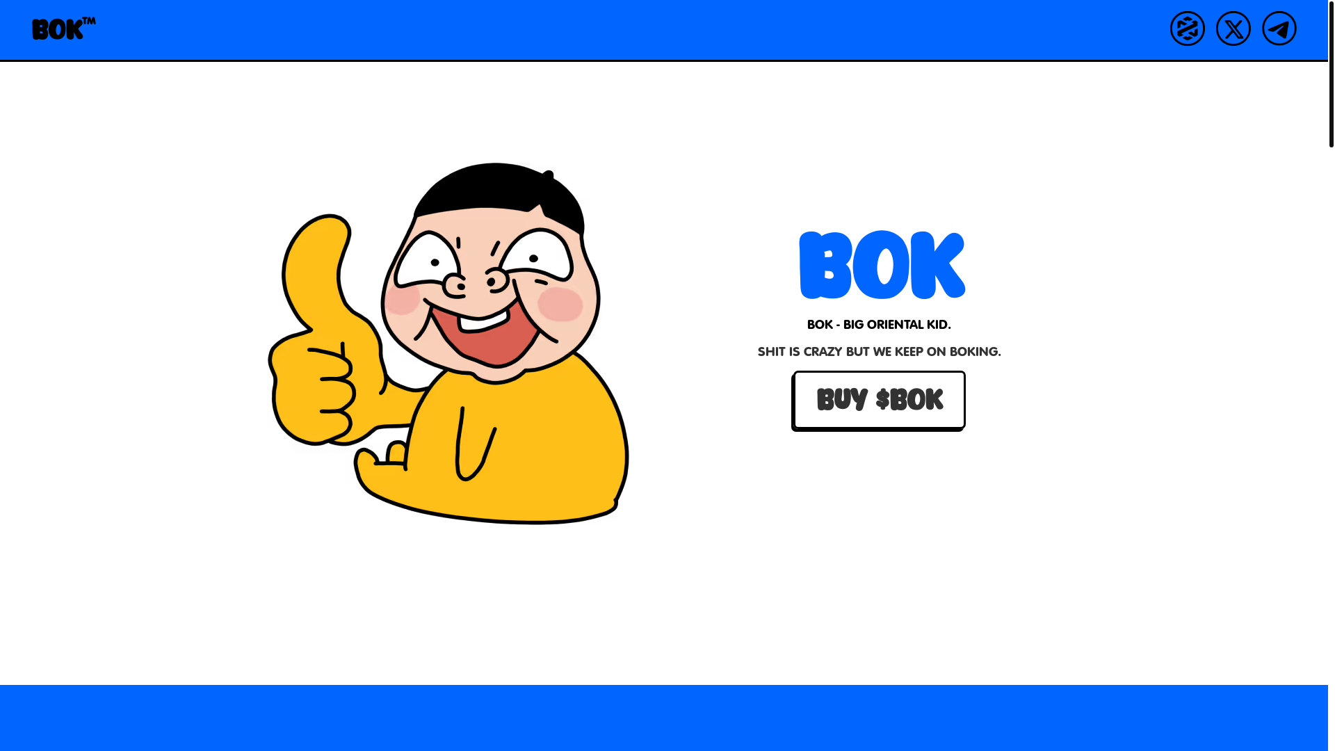 website screenshot of https://bokbase.fun/