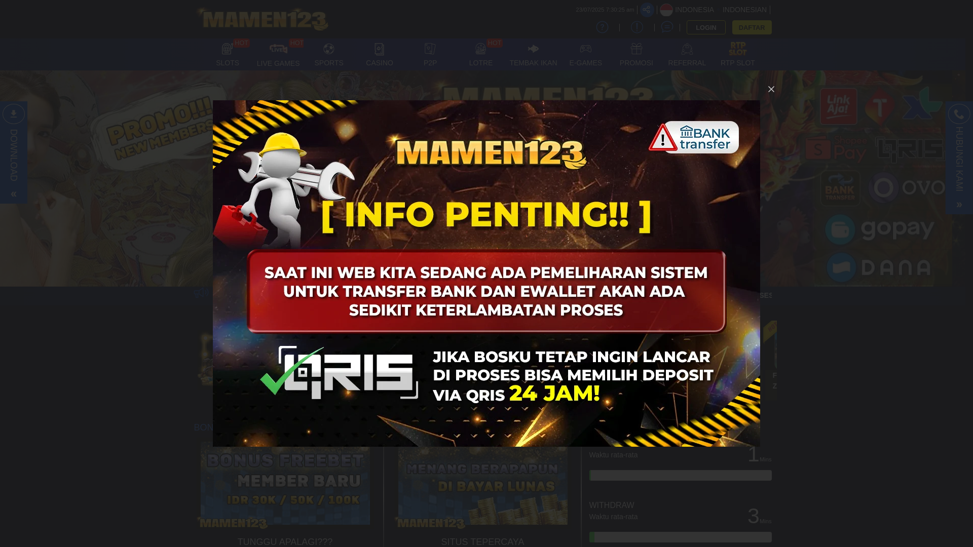 website screenshot of https://fivemamen123.shop/