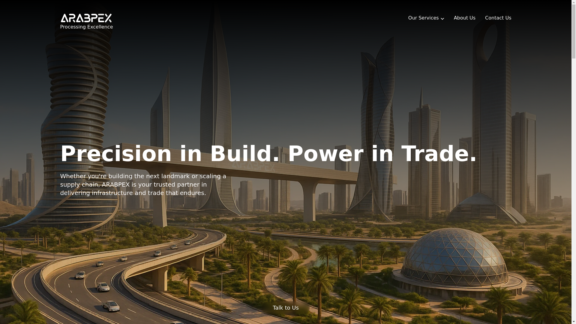 website screenshot of https://arabpex.pages.dev/