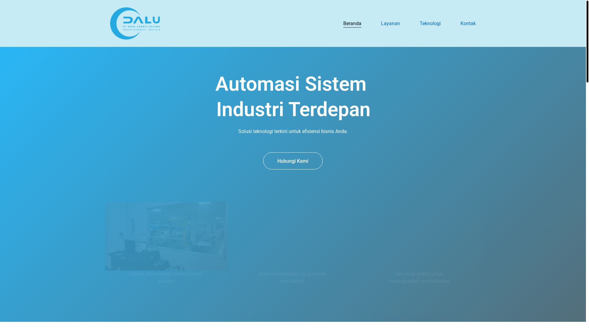 website screenshot of https://dayalangit.com/
