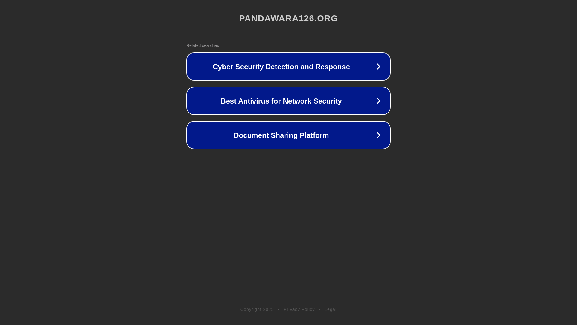 website screenshot of https://pandawara126.org/