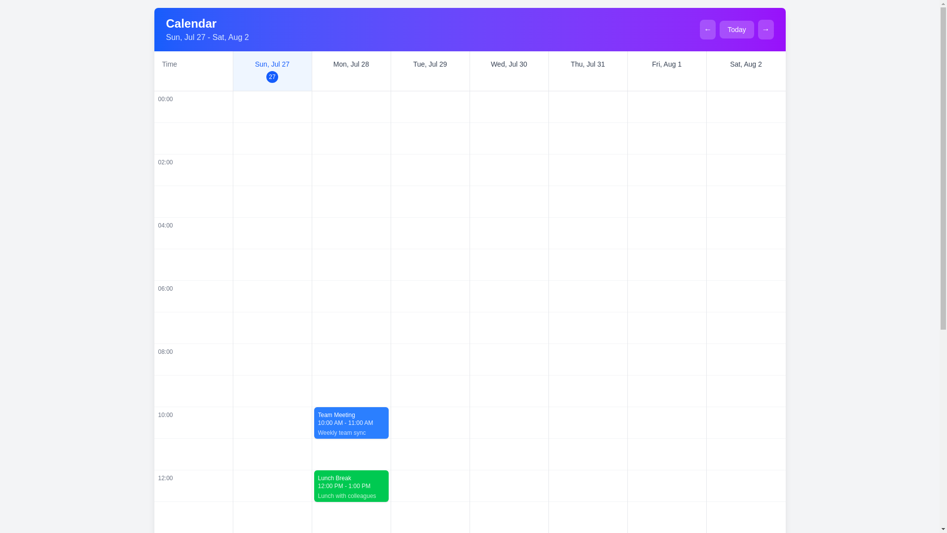 website screenshot of https://calendarapp-1c9.pages.dev/