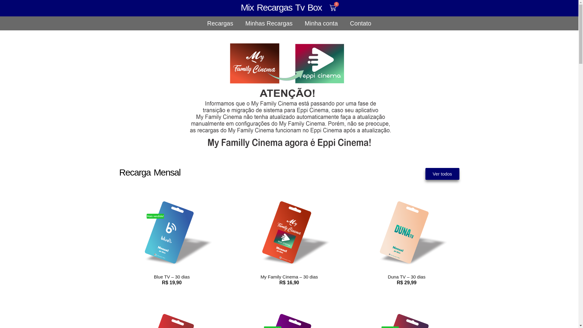 website screenshot of https://mixrecargastvbox.xyz/