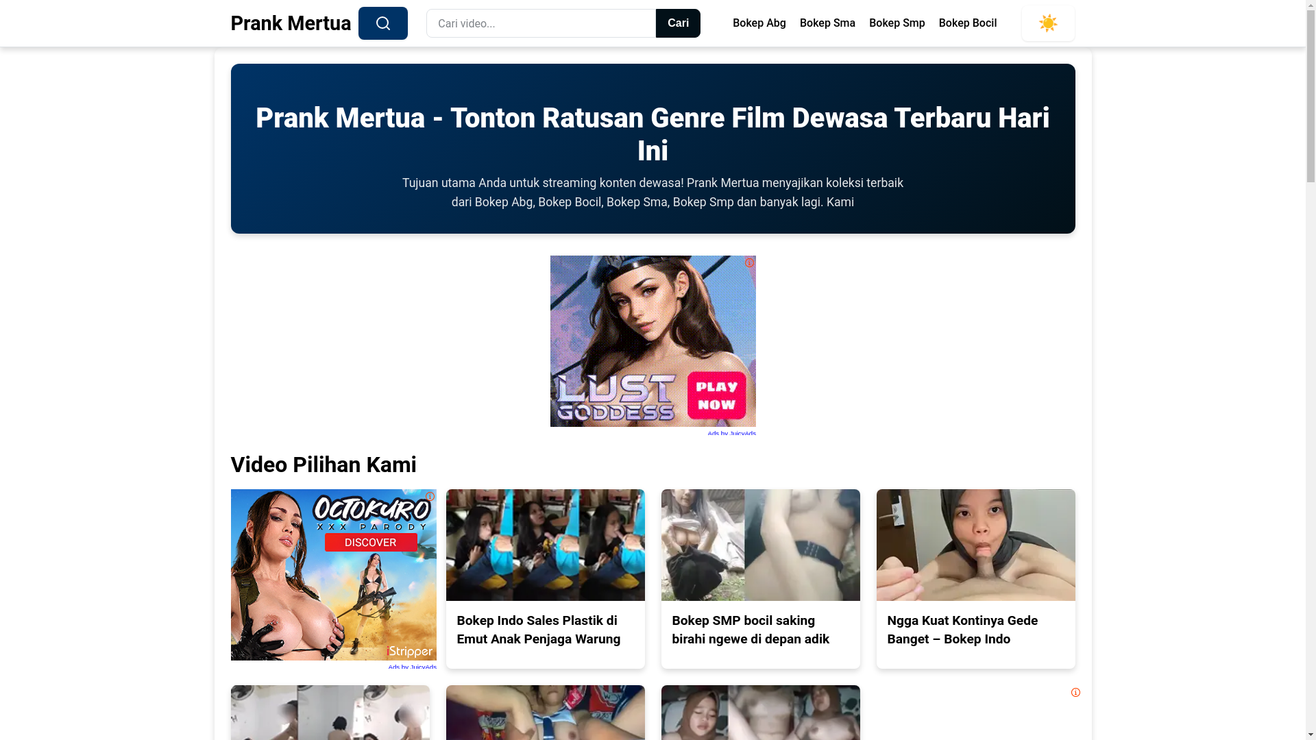 website screenshot of https://prankmertua.pages.dev/