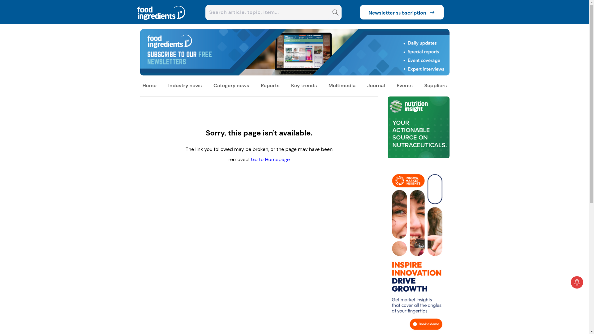 website screenshot of https://www.foodingredientsfirst.com/fdfyrfbref.html