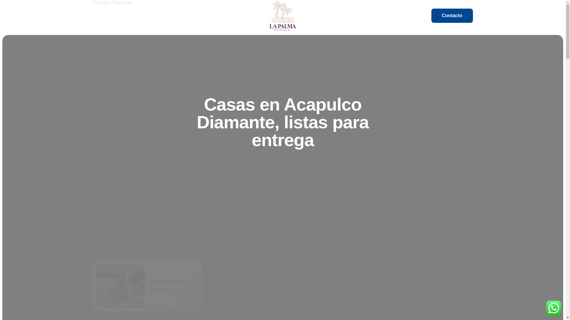 website screenshot of https://lapalmaresidencial.com/