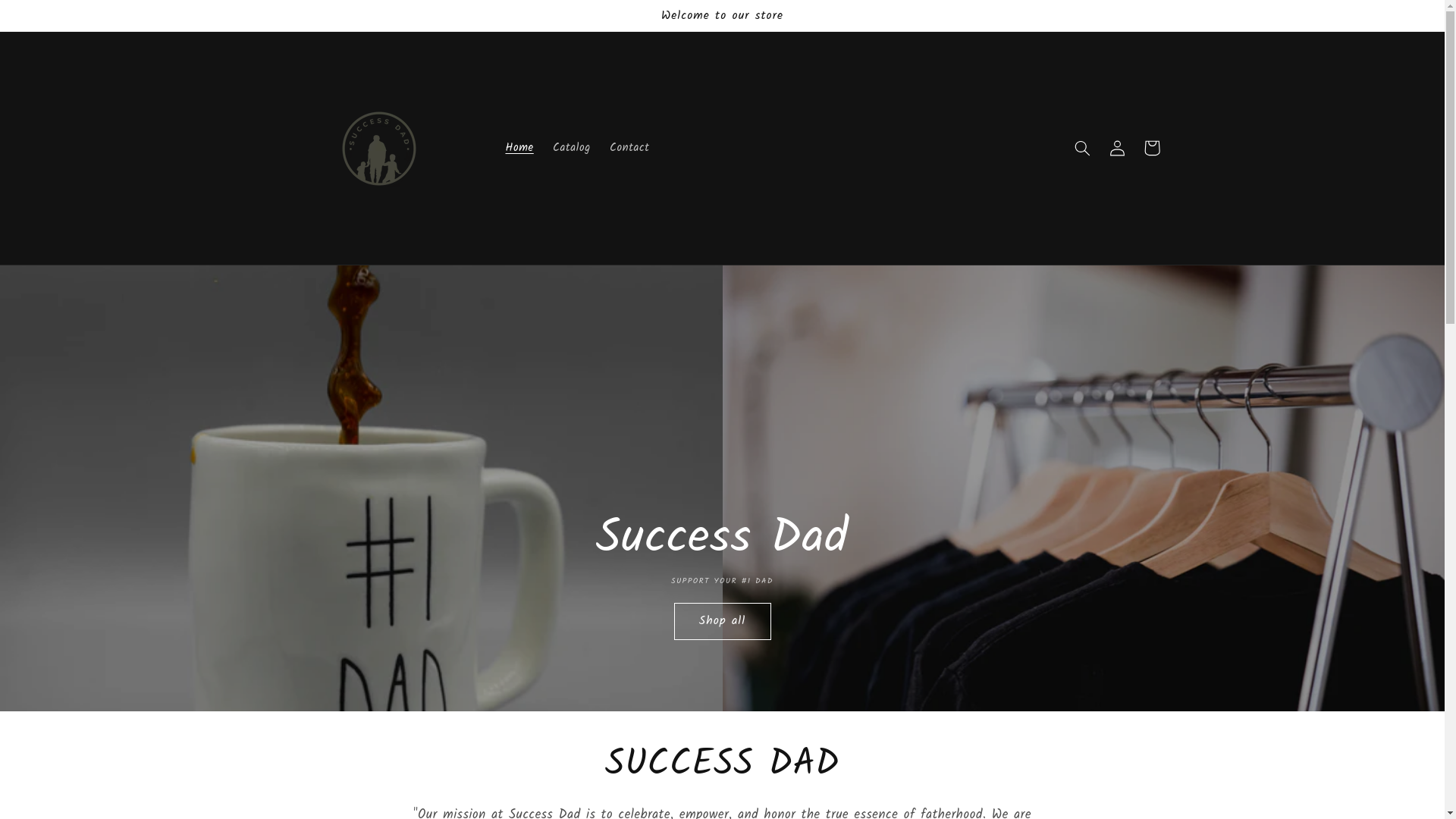 website screenshot of https://successdad.org/