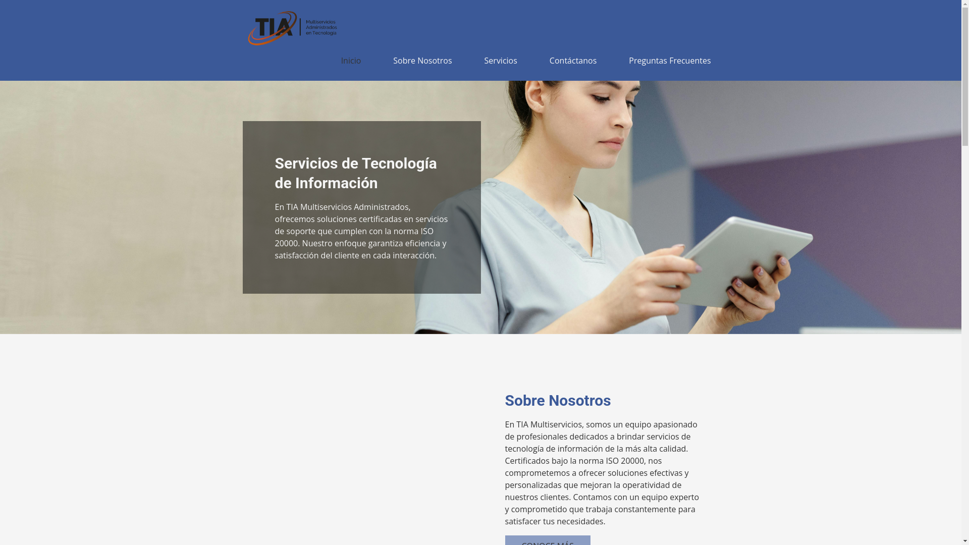 website screenshot of https://tiamultiservicios.com.mx/
