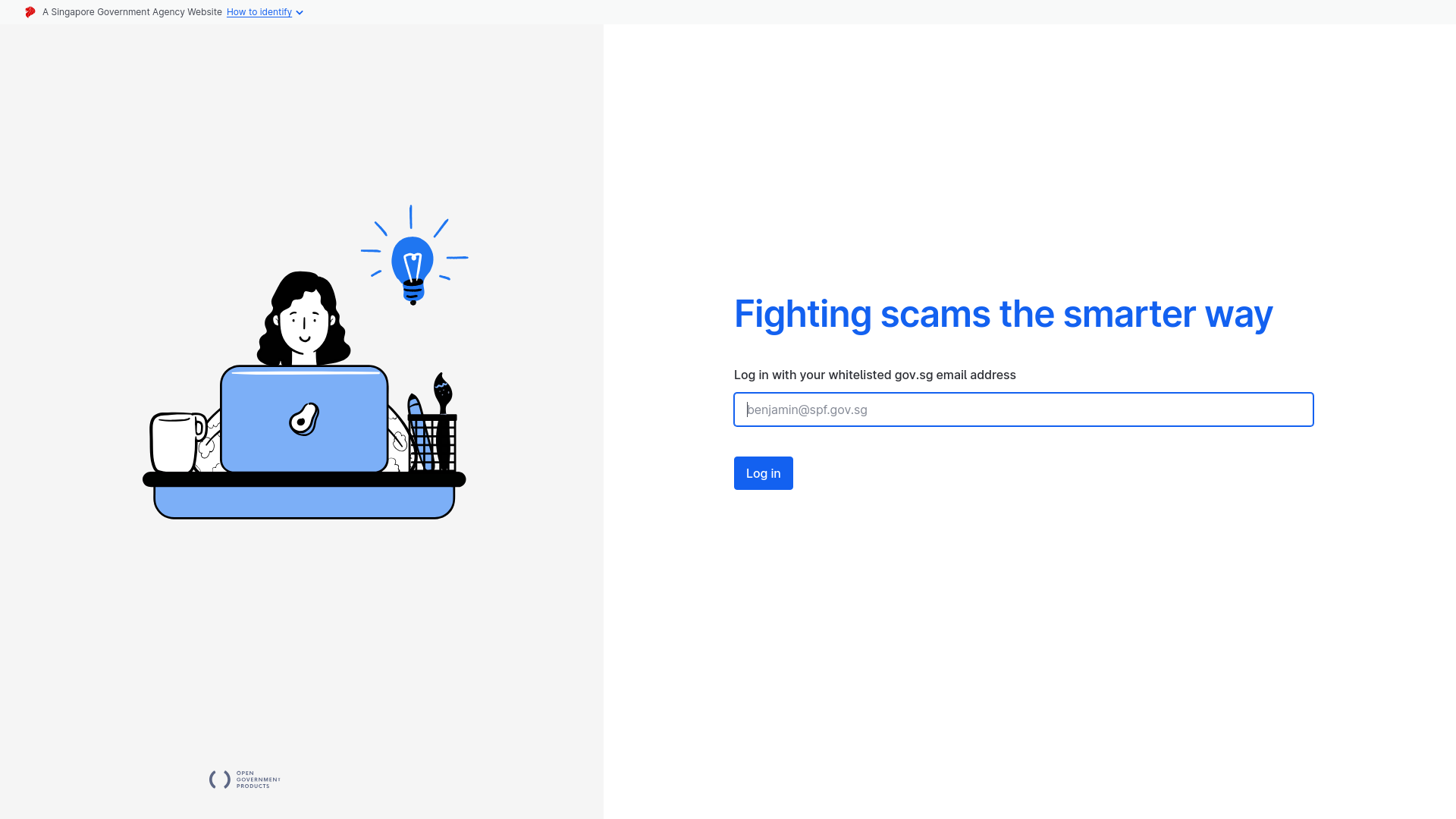 website screenshot of https://scamshield-dashboard-staging.pages.dev/