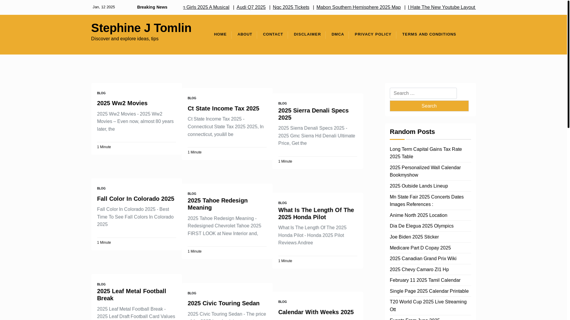 website screenshot of https://stephinejtomlind.pages.dev/