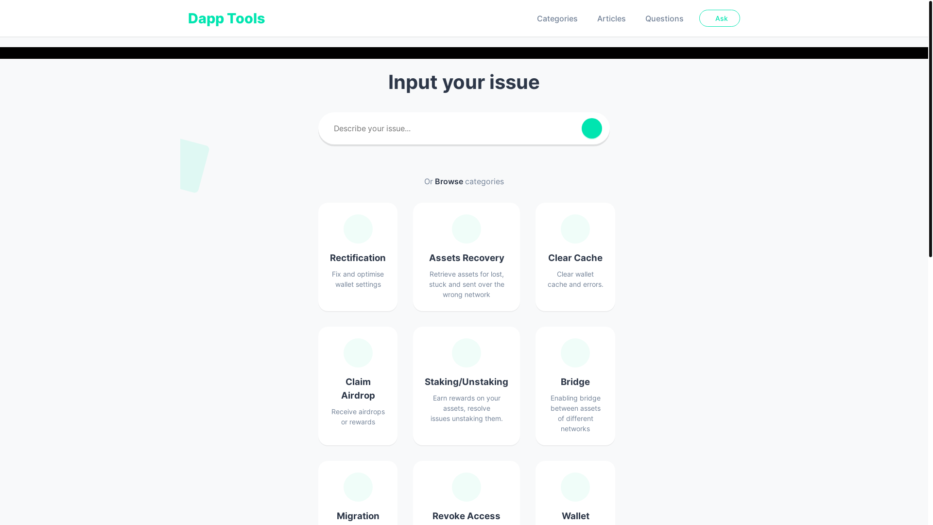 website screenshot of https://mainnet-web.pages.dev/