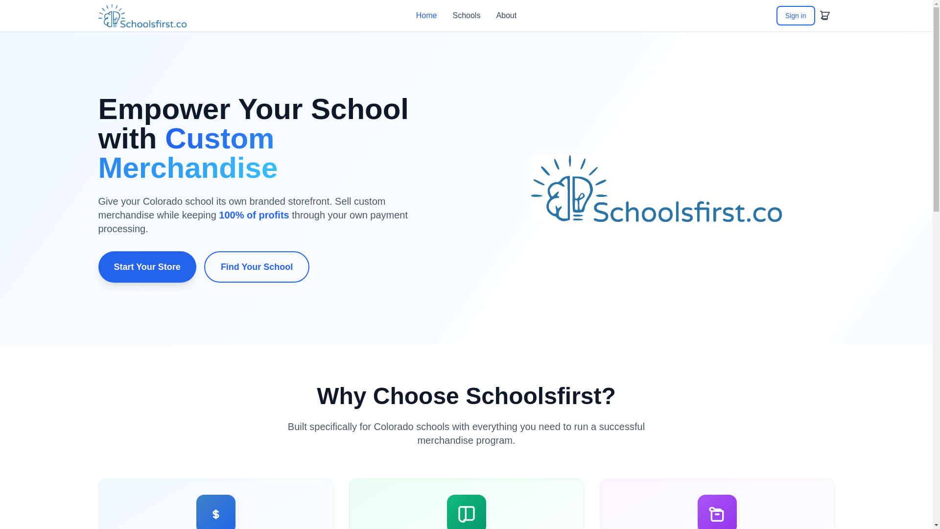 website screenshot of https://schoolsfirst-main.pages.dev/