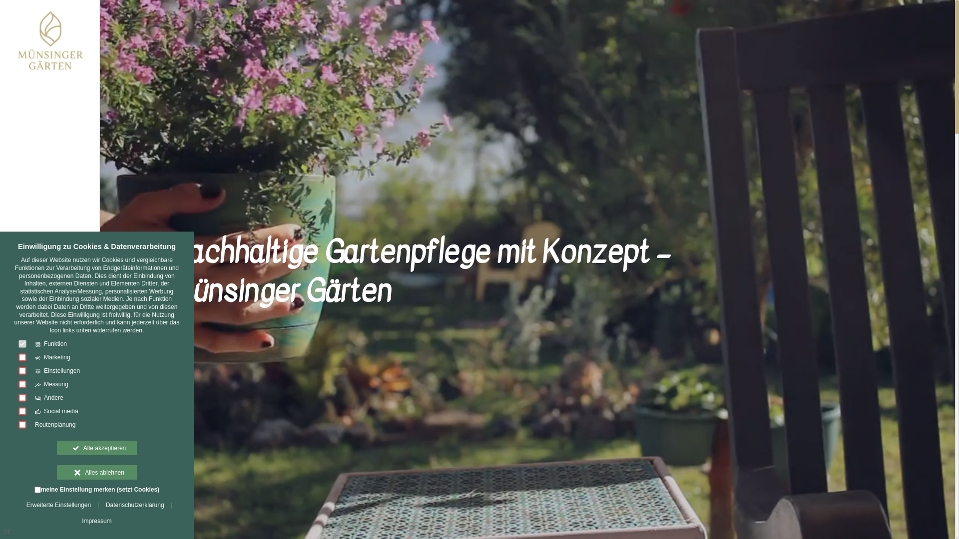 website screenshot of https://xn--mnsingergrten-jfb56a.de/