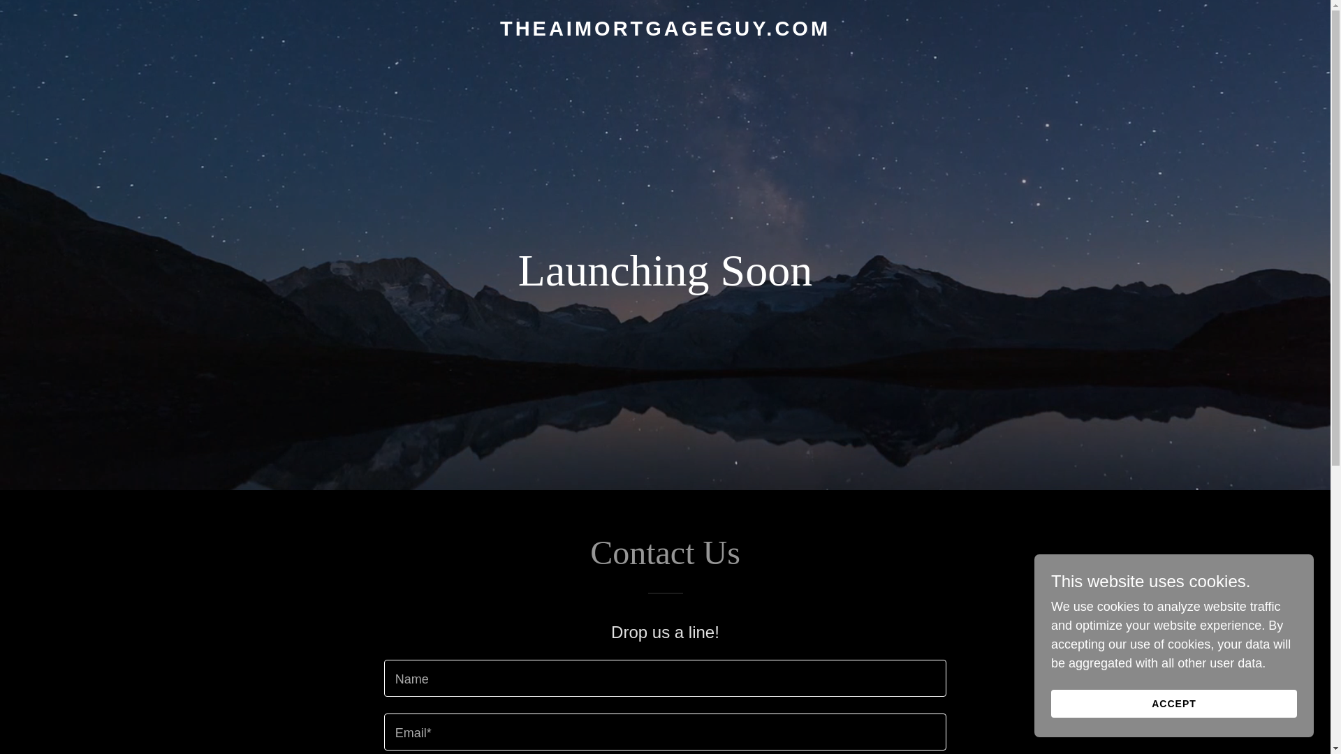 website screenshot of https://theaimortgageguy.com/