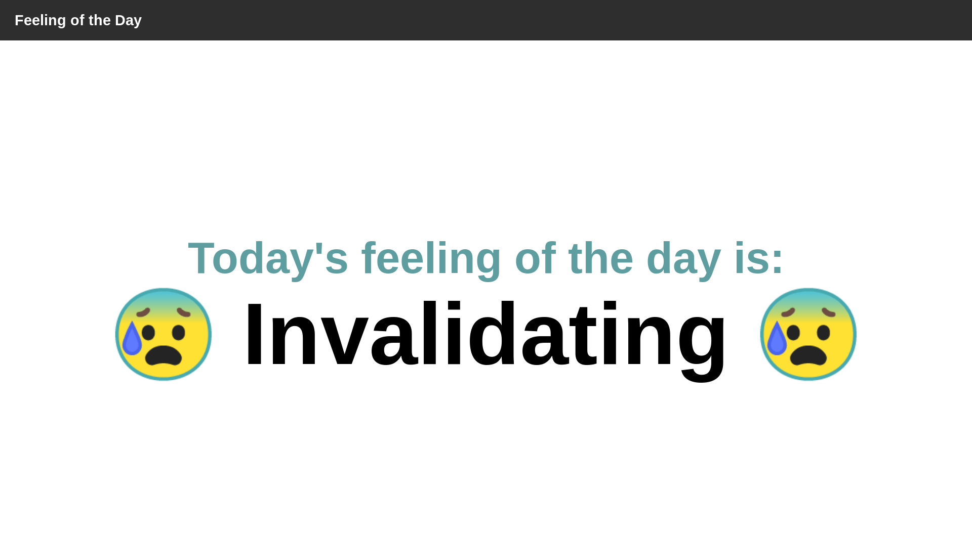 website screenshot of https://feelingoftheday-com.pages.dev/