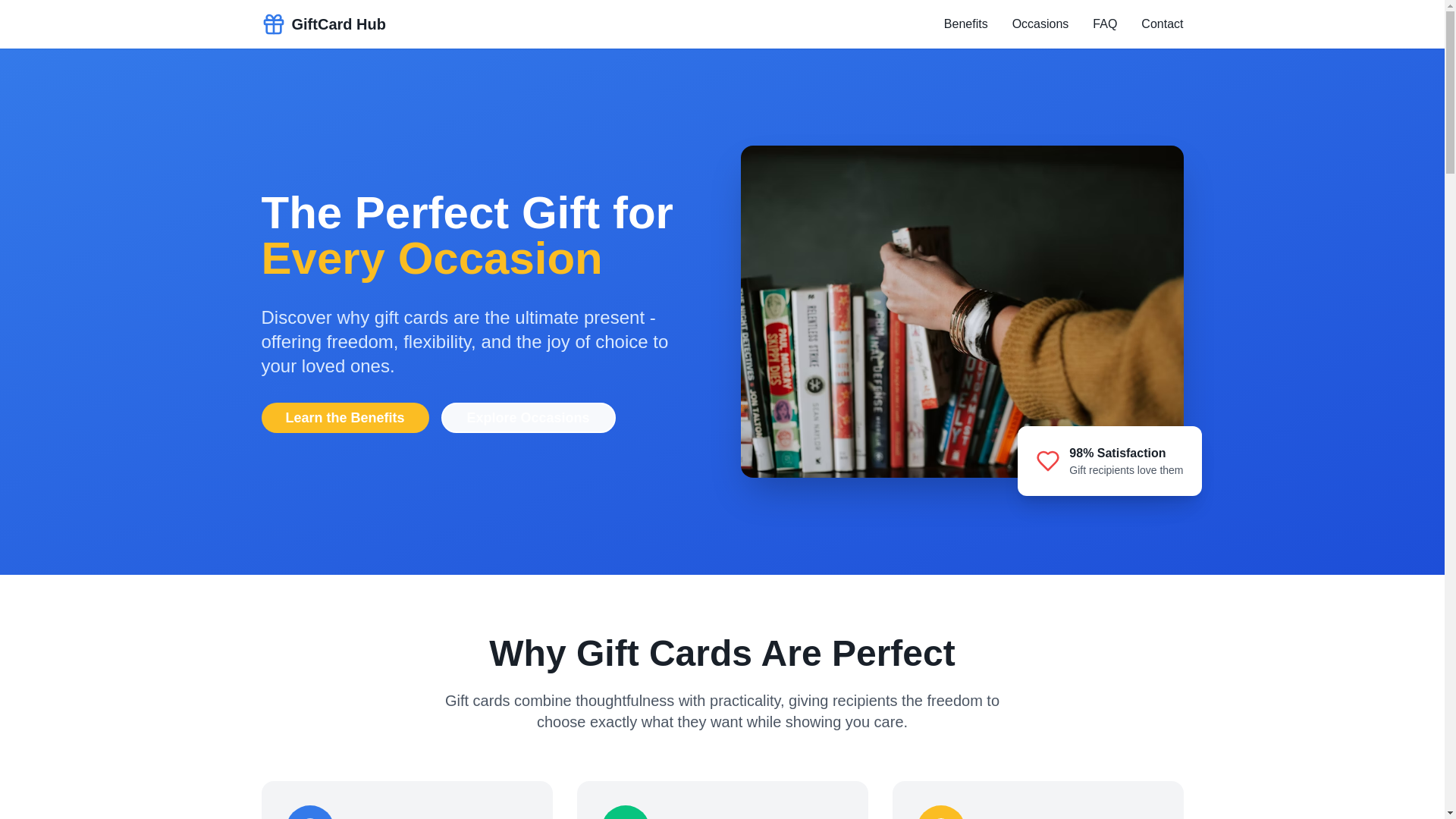 website screenshot of https://giftcardshopcenter.com/