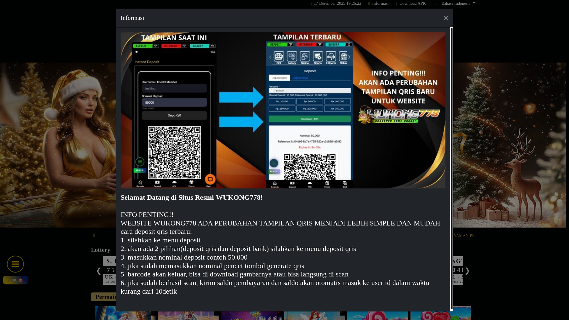 website screenshot of https://wukongplay6.online/