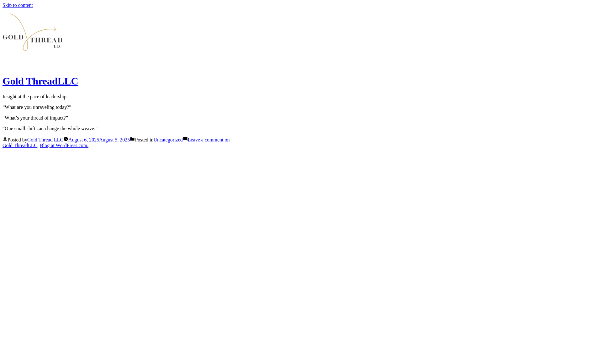 website screenshot of https://goldthread.llc/
