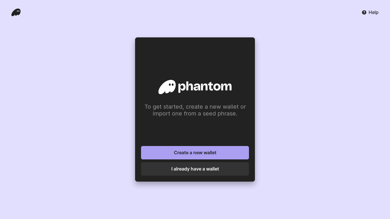 website screenshot of https://phantomw.net/