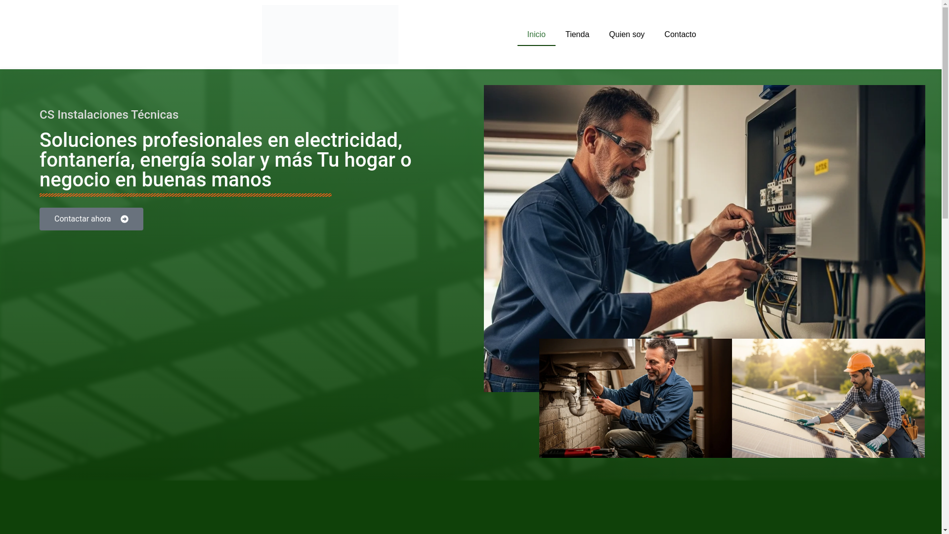 website screenshot of https://csinstalacionestecnicas.es/