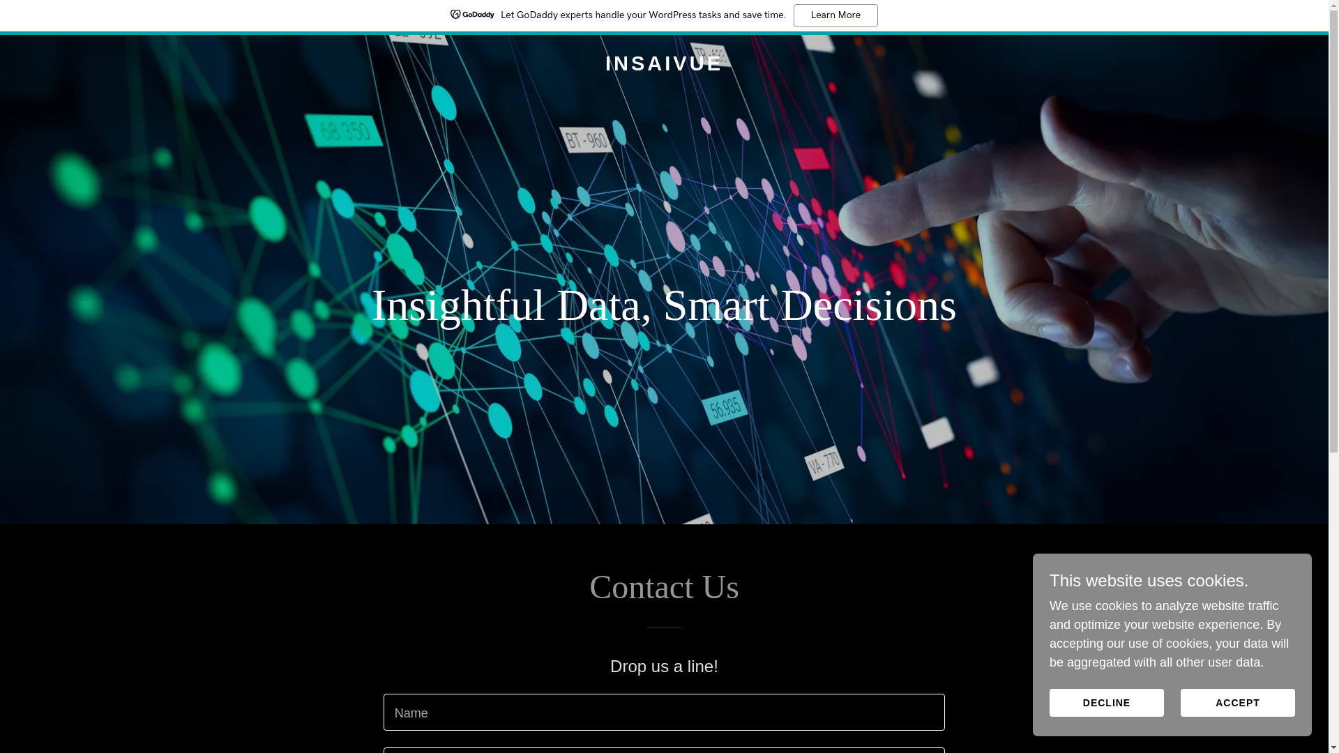 website screenshot of https://insaivue.com/