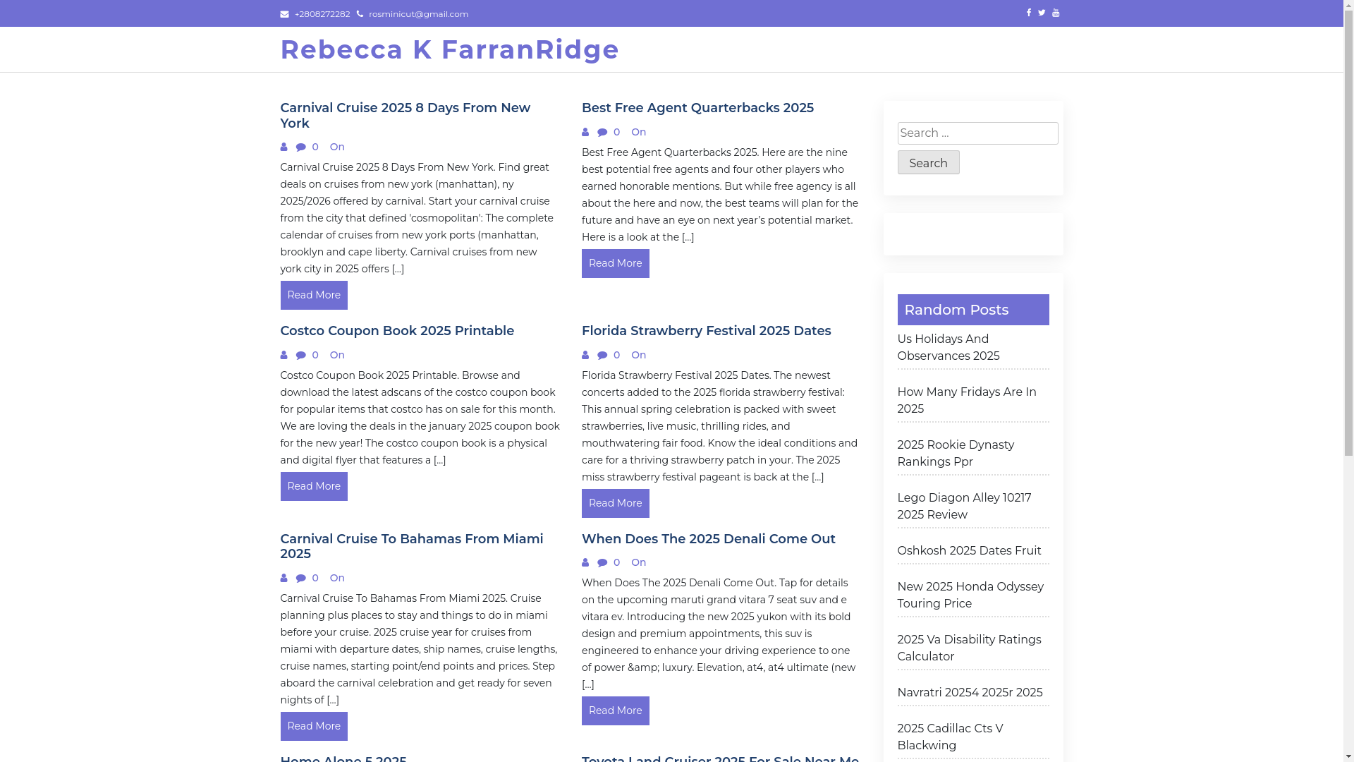 website screenshot of https://rebeccakfarranridge.pages.dev/