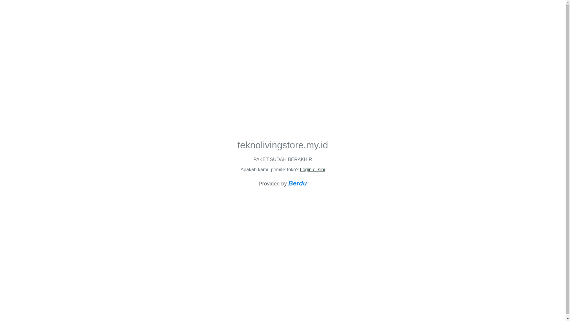 website screenshot of https://teknolivingstore.my.id/