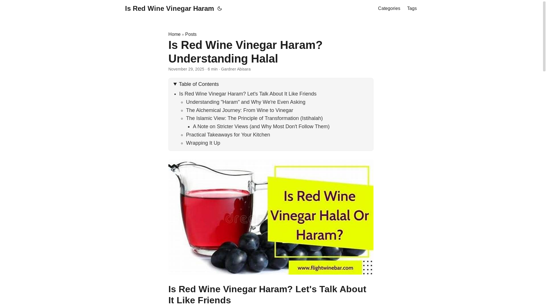 website screenshot of https://isredwinevinegarharam.pages.dev/