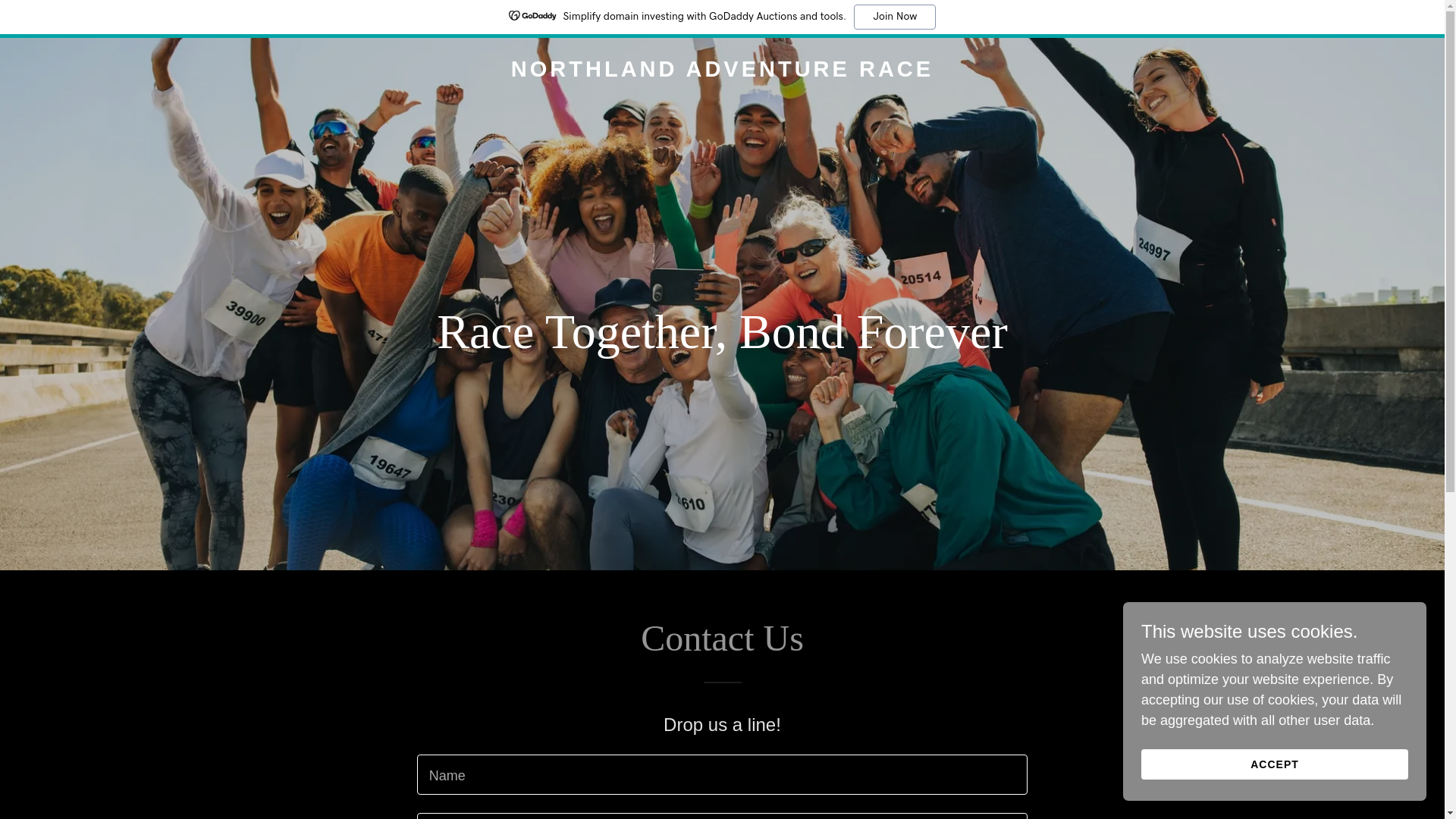 website screenshot of https://northlandadventurerace.co.nz/