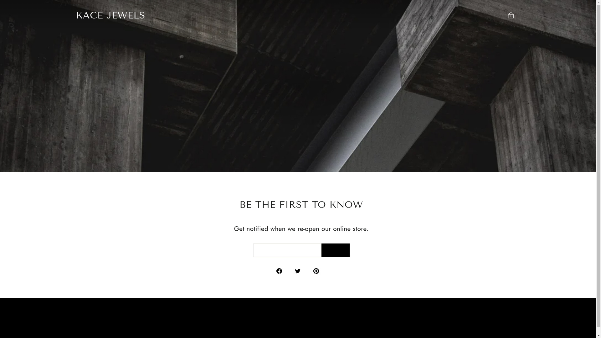 website screenshot of https://kace-jewels.com/