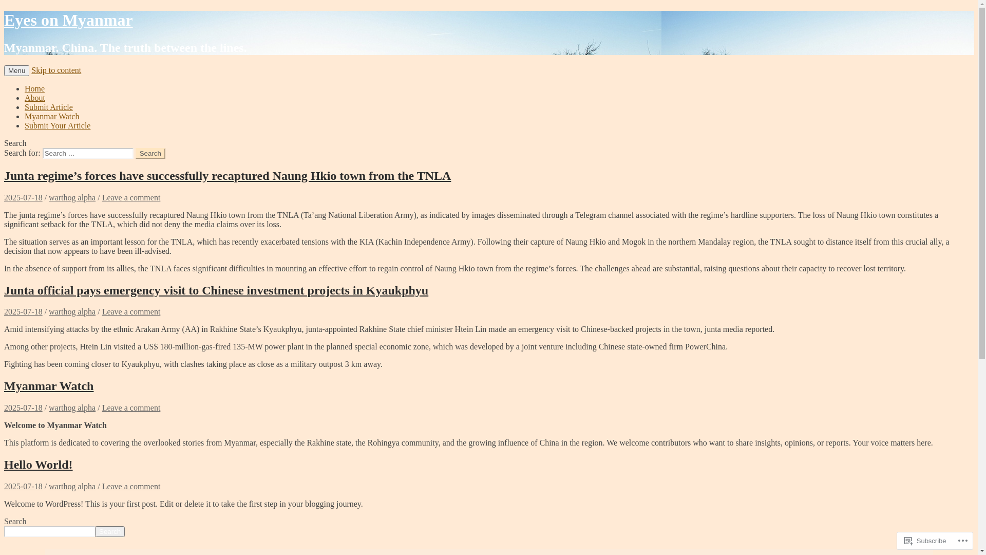website screenshot of https://myanmarvoices.org/