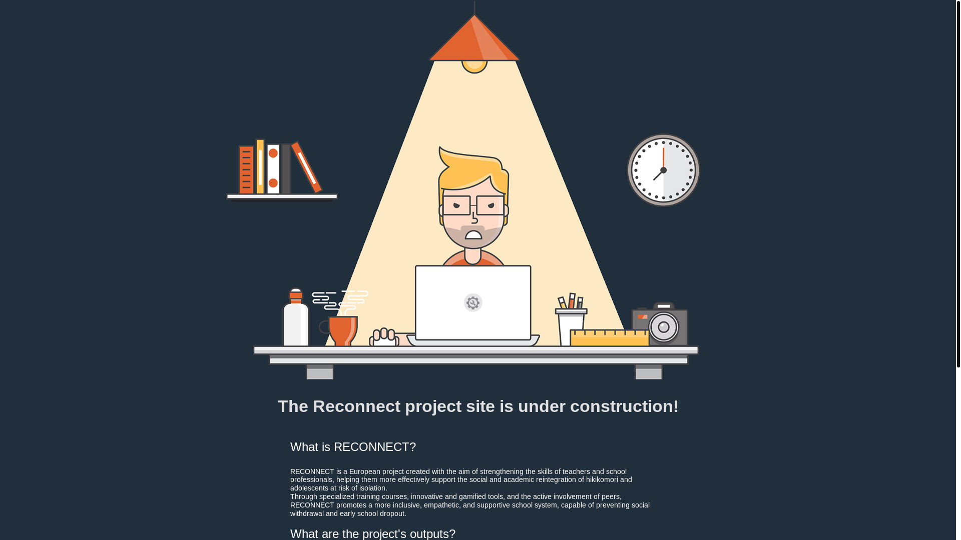 website screenshot of https://reconnectproject.eu/