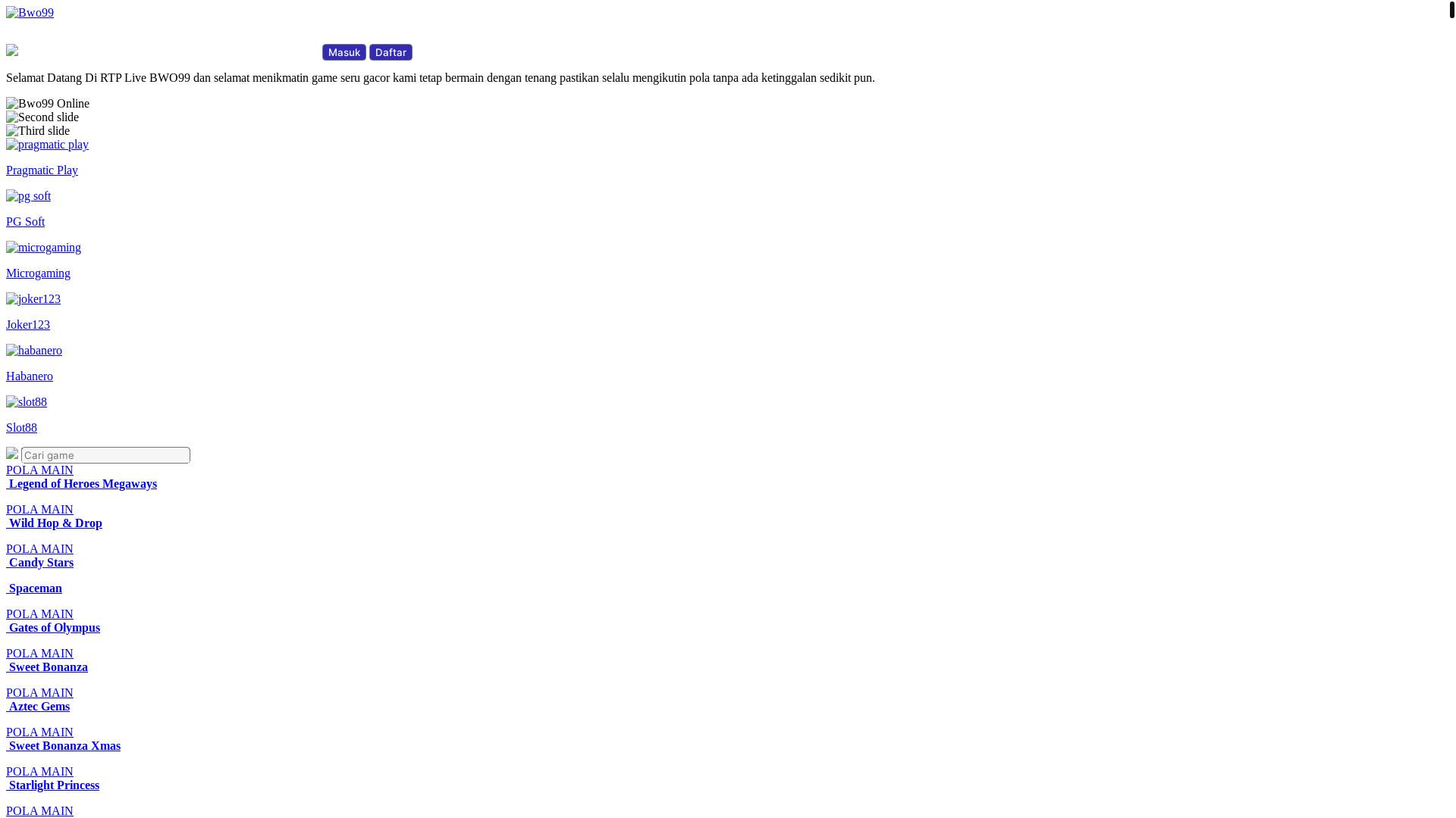 website screenshot of https://rtpbwo99edisimerdeka.space/