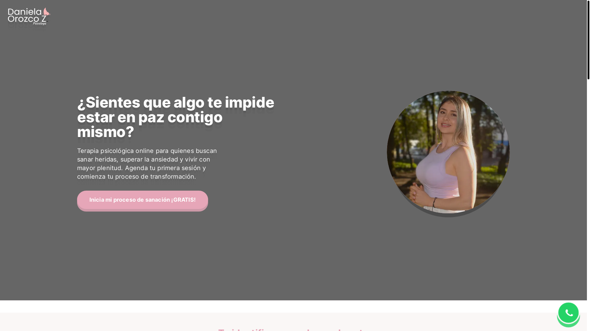 website screenshot of https://daniela-orozco.com/