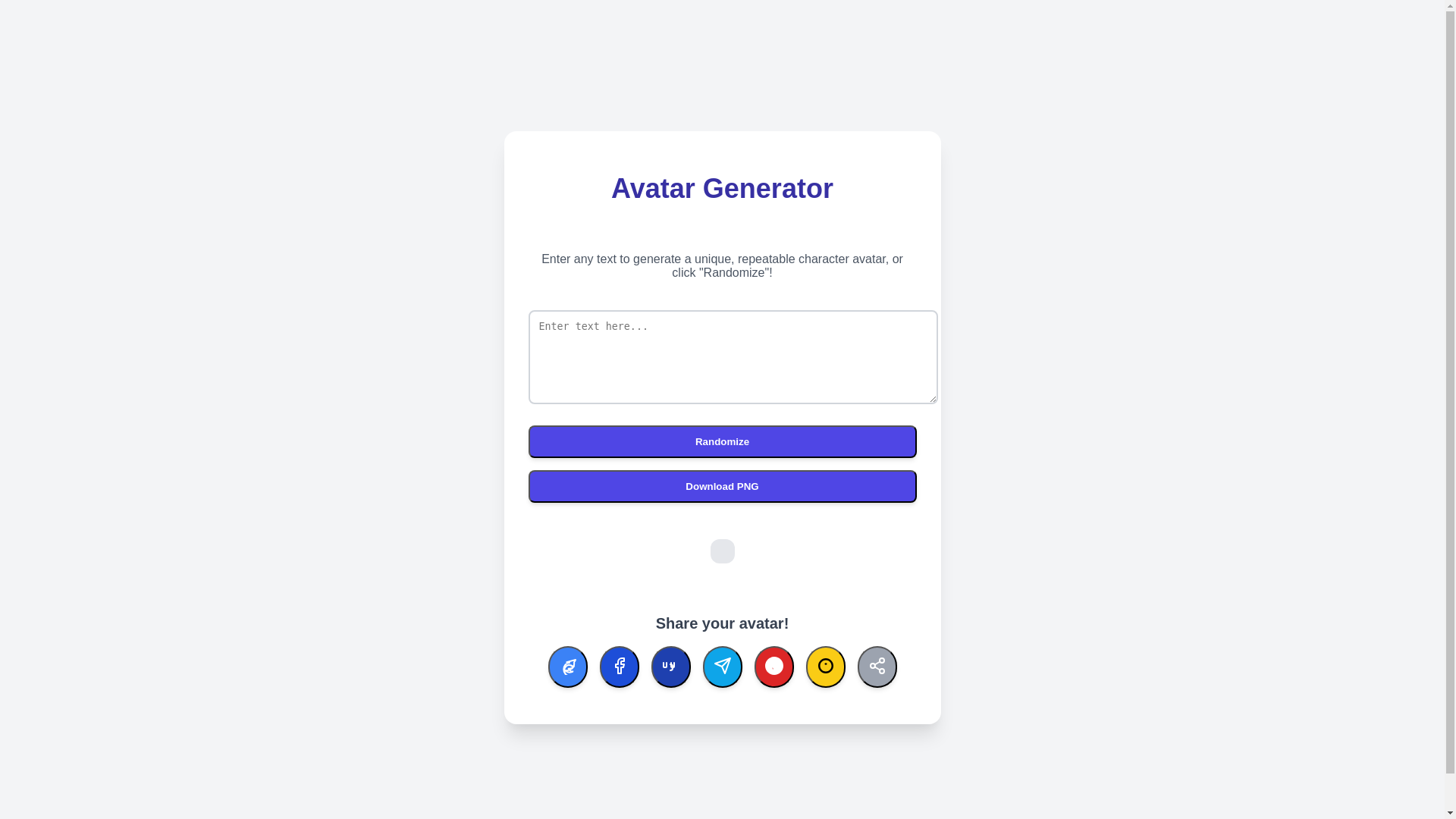 website screenshot of https://avatar-61u.pages.dev/