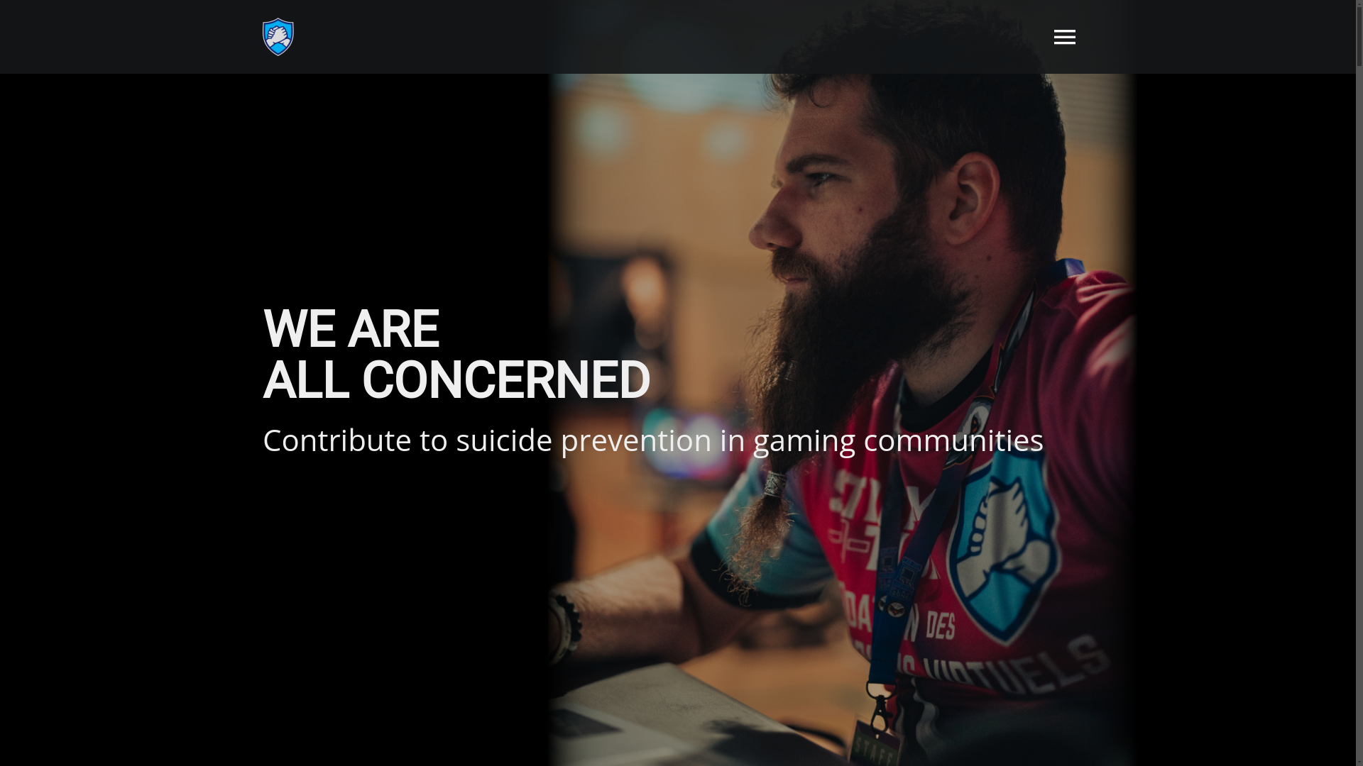 website screenshot of https://prevenciondelsuicidio.gg/