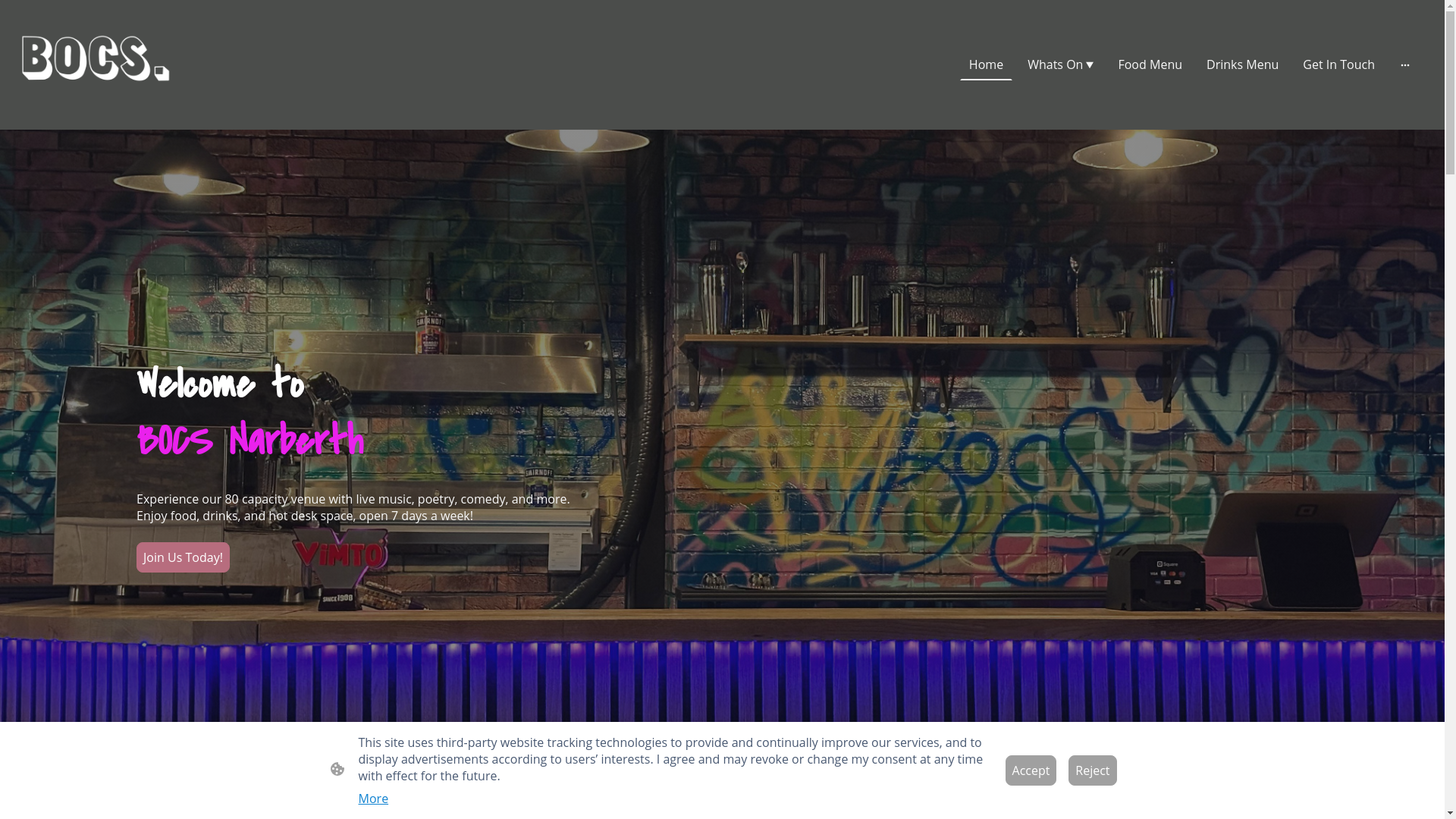 website screenshot of https://bocsnarberth.com/
