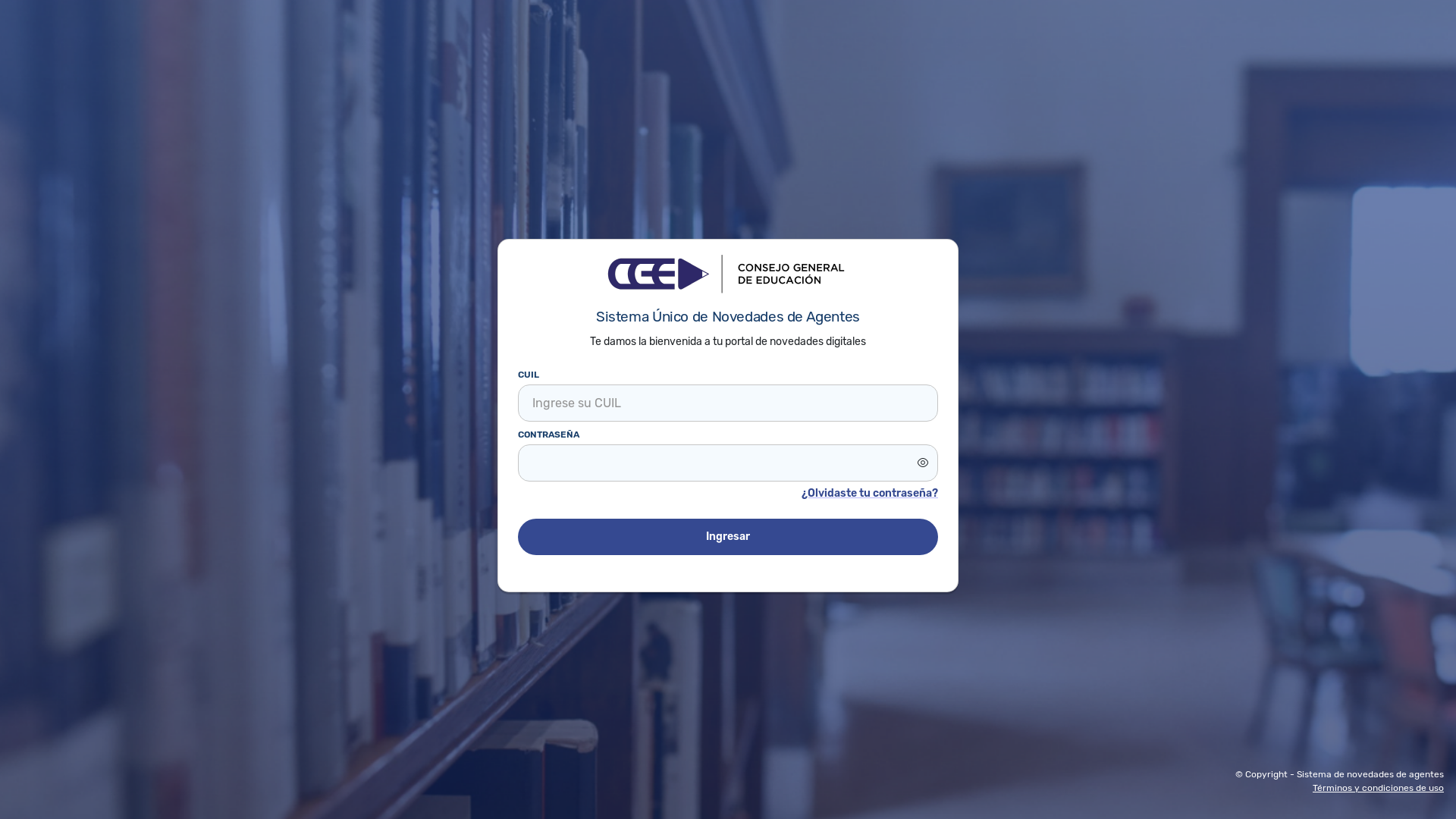website screenshot of https://sso.cgepm.gov.ar/