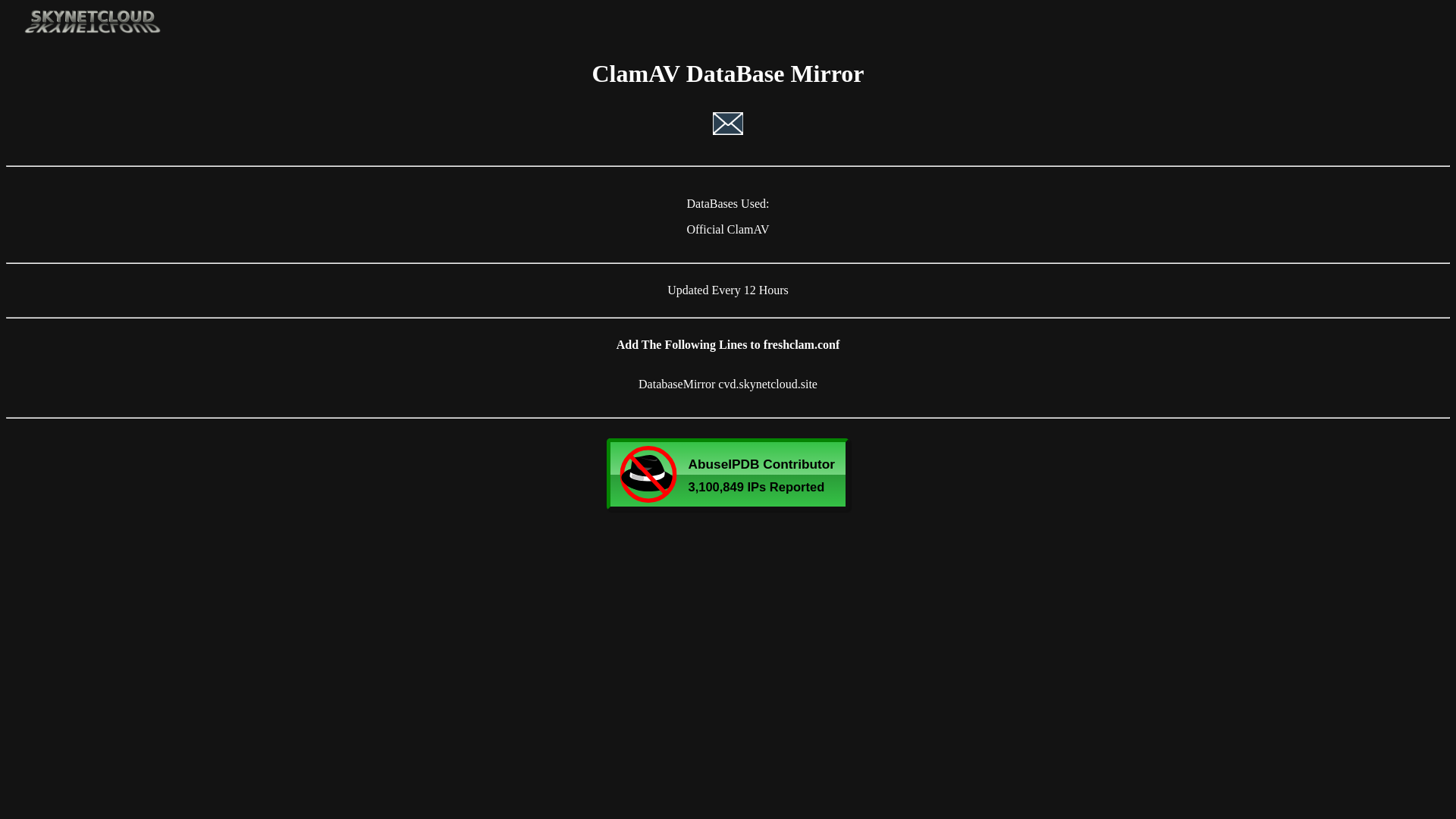 website screenshot of https://cvd.skynetcloud.site