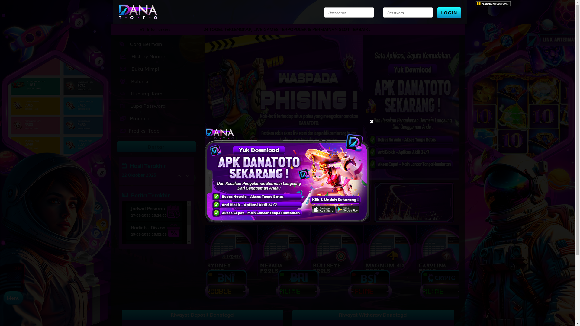 website screenshot of https://dana31419.com/