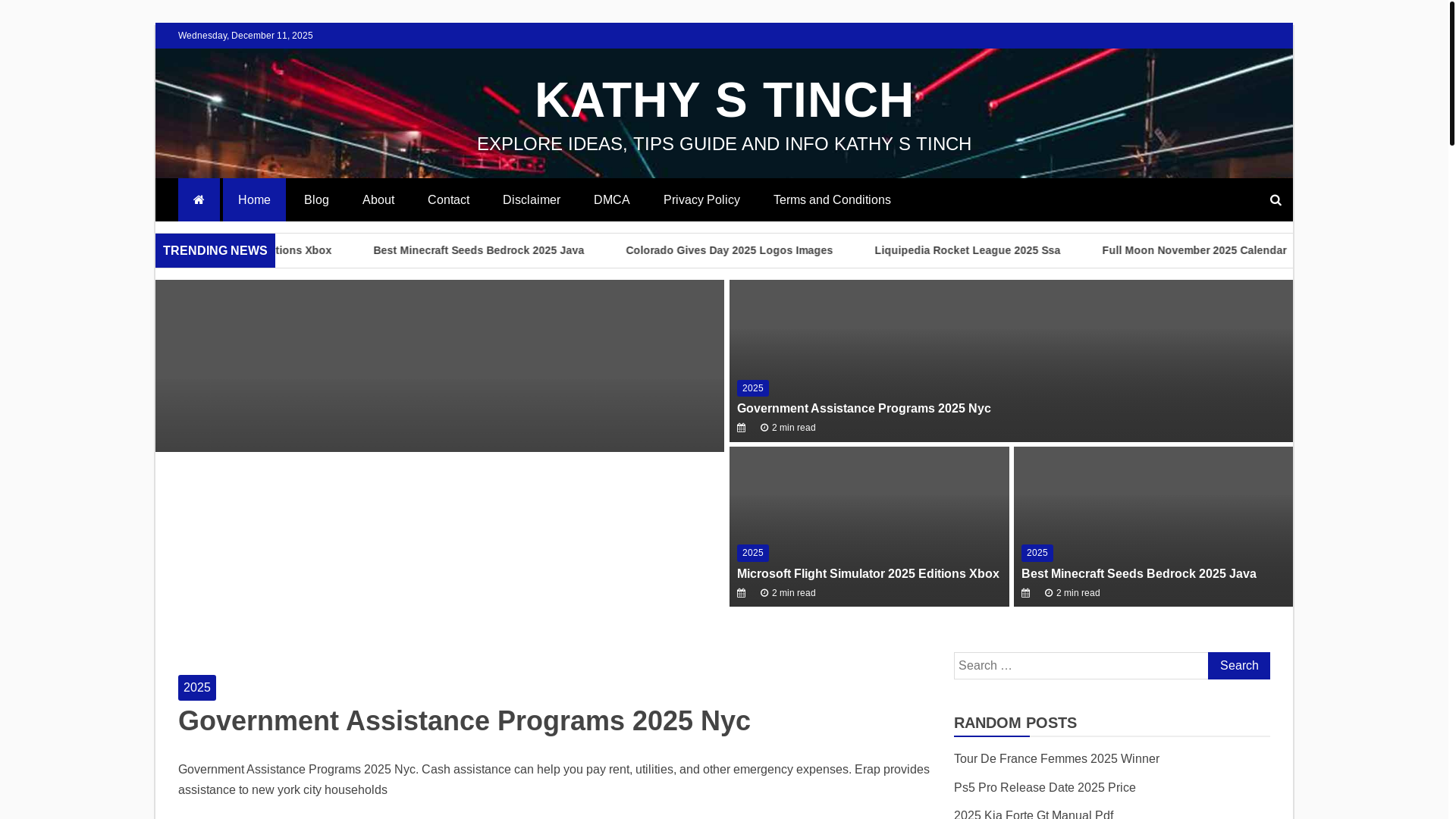 website screenshot of https://kathystincht.pages.dev/