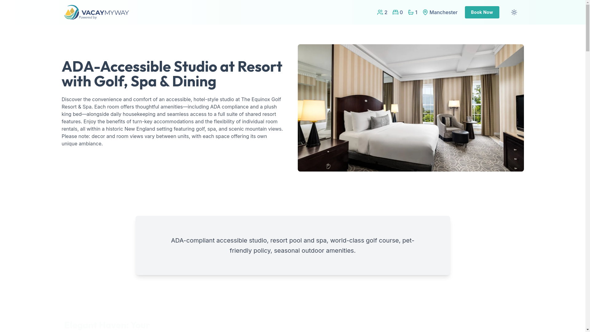 website screenshot of https://easyaccess.house/