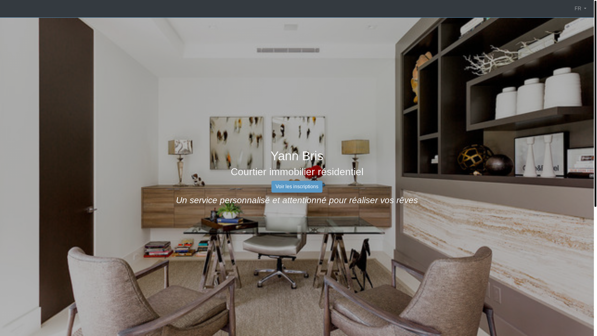 website screenshot of https://yannbris.com/