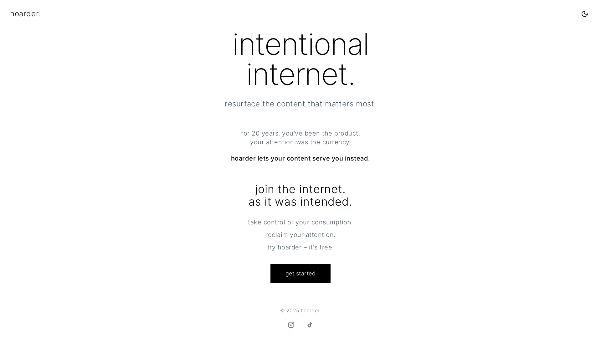 website screenshot of https://intentionalinter.net/