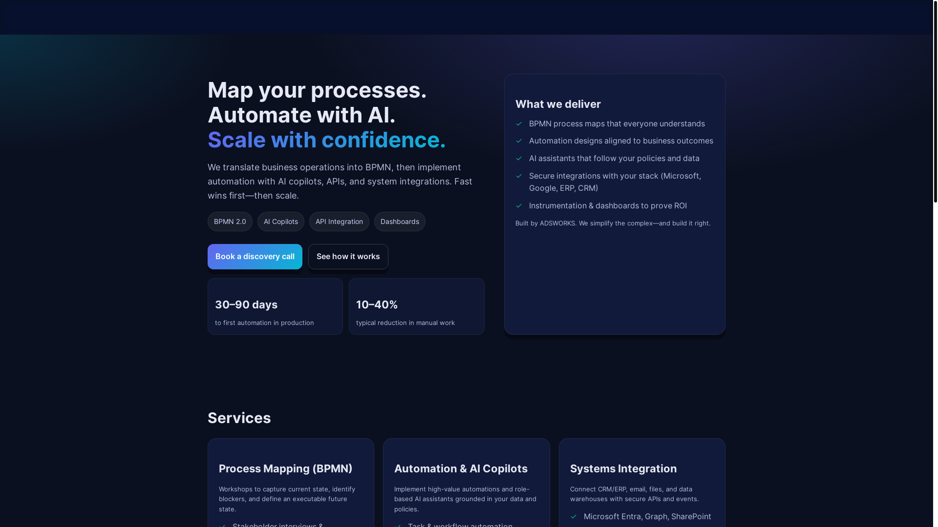 website screenshot of https://aiprocessdesigner.pages.dev/