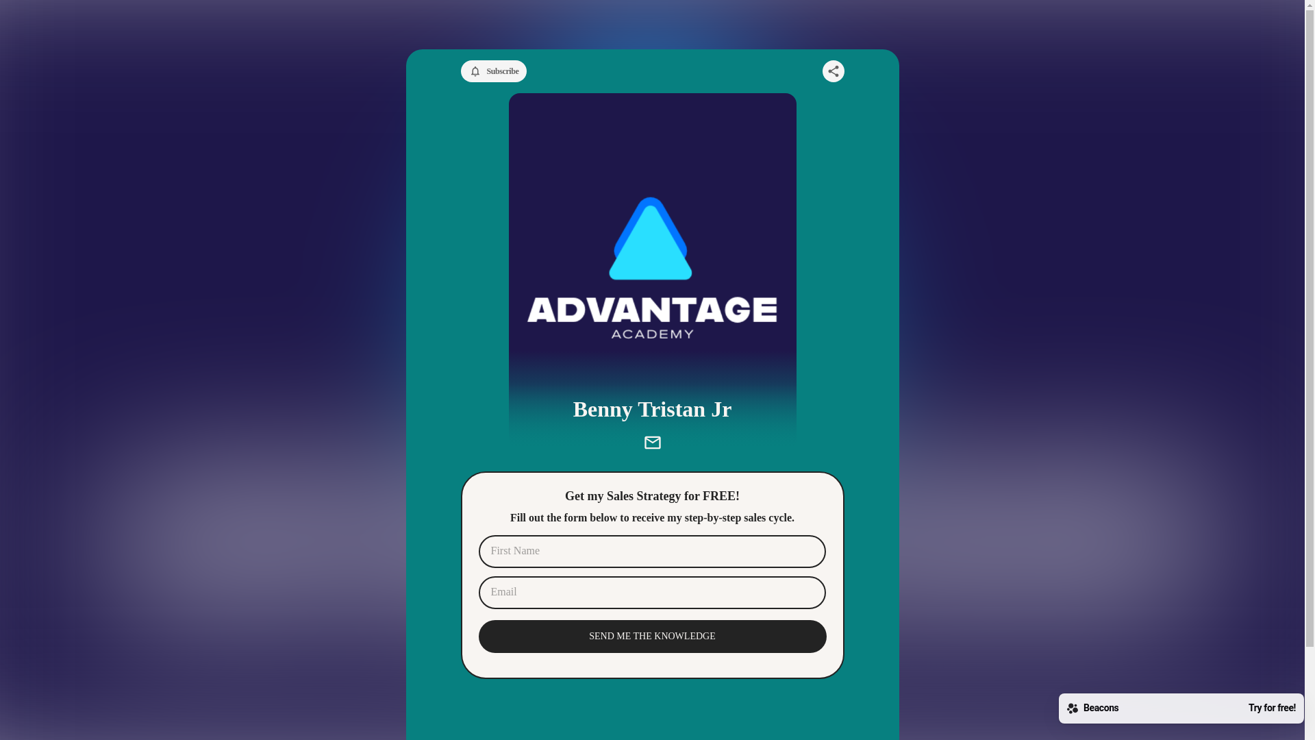 website screenshot of https://advantageacademy.live/