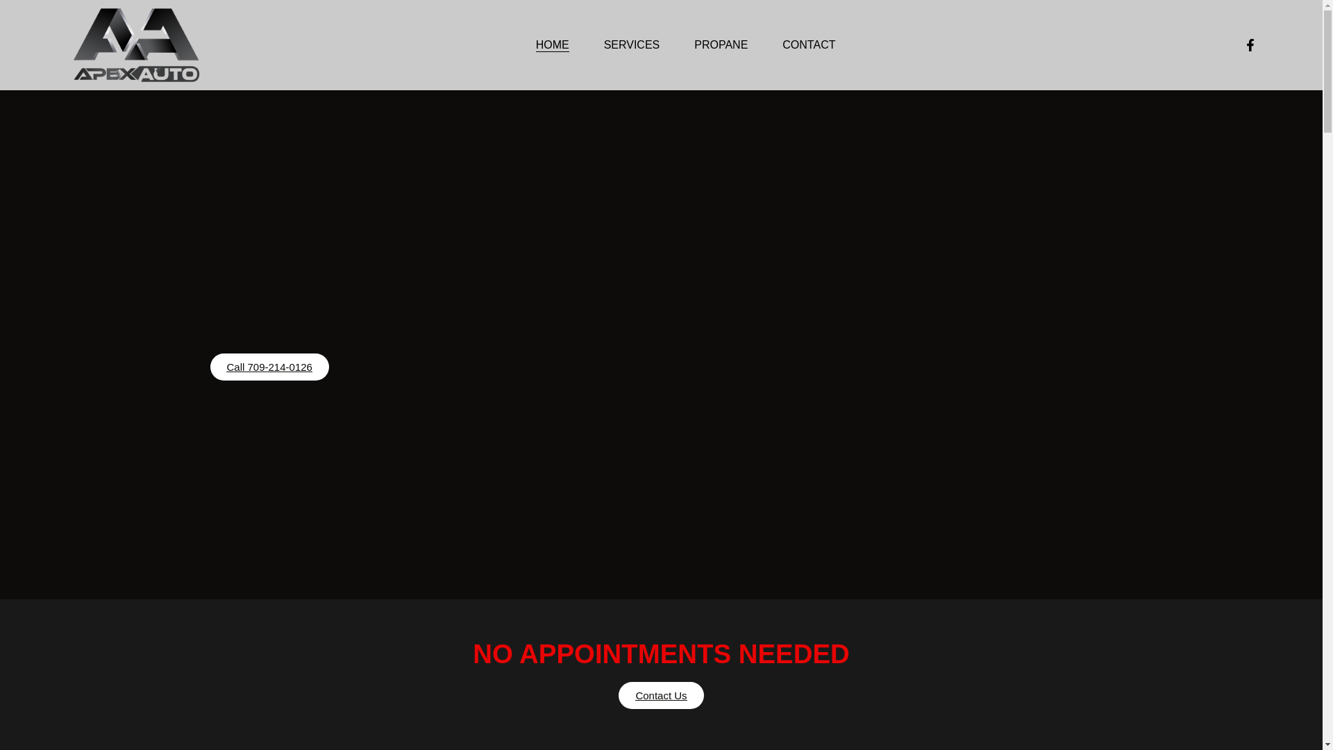 website screenshot of https://apex-auto.ca/